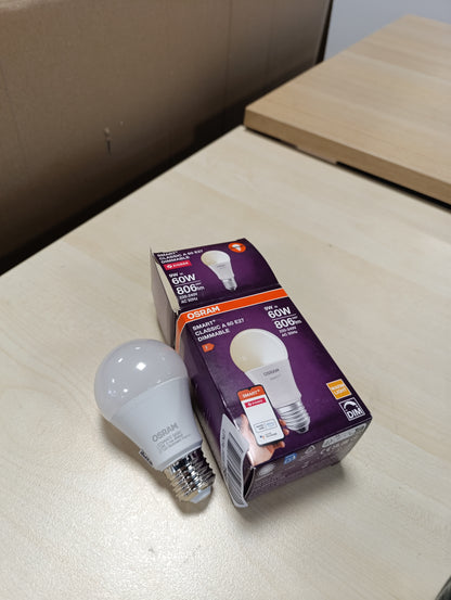 257547 - OSRAM Llambë LED SMART A60, E27, 9W, ZigBee 3.0, 2700K, kontroll aplikacioni