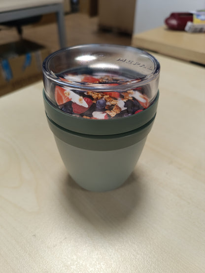 257752 - MEPAL Filxhan për musli, 300 ml + 120 ml, I përshtatshëm për ngrirje, mikrovalë dhe lavastovilje, Material: Plastike, Sherebelë nordike