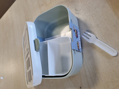 258028 - MEPAL Kuti Dreke për Fëmijë Campus Little Dutch, 750 ml, kuti bento me ndarje dhe pirun, pa BPA, e mundshme për lavatriçe
