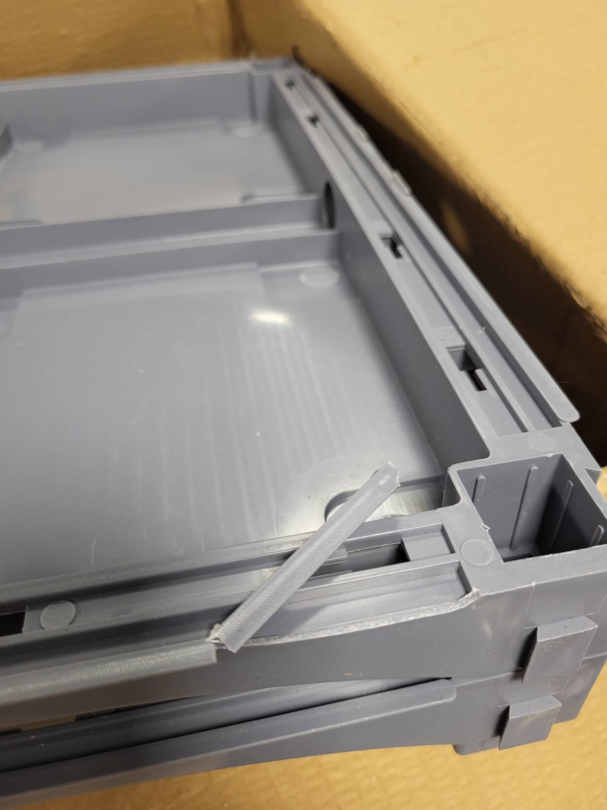 265352 - vidaXL Garden Planter 2 pcs LiGht Grey 80 x 40 x 125.5 cm Plastic
