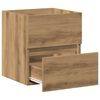 265402 - vidaXL Dollap Lavamani Banjoje Artizanal Lisi 41x38.5x45 cm Dru i Inxhinieruar