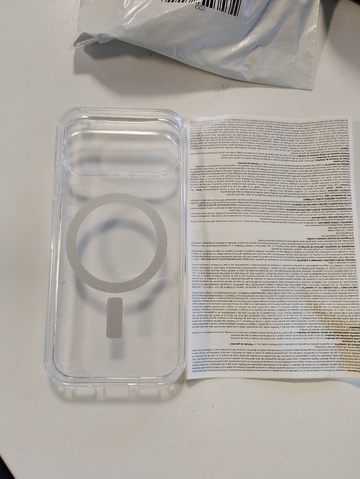 266540 - OTTERBOX Mbështjellëse transparente Symmetry Series me Pixelsnap për Google Pixel 10/Pixel 10 Pro, rezistente ndaj goditjeve, e testuar 3 herë sipas standardit ushtarak, Transparente