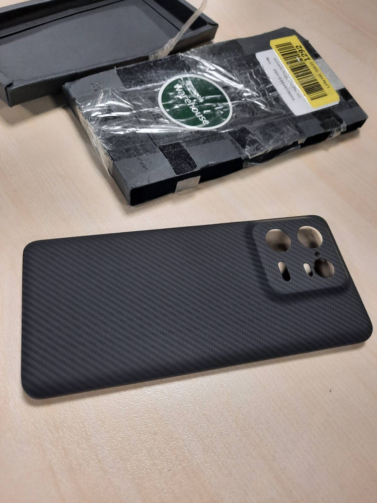 266544 - QICHENLU Mbrojtje Kamere me Fibër Aramid 600D Antiplumb për Xiaomi 13 Pro 5G, jashtëzakonisht rezistente ndaj goditjeve