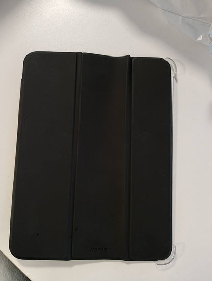 266563 - HAMA Mbështjellëse për Apple iPad 11" (2025)/iPad 10.9" (2022), Mbajtëse stilolapsi, Funksion mbështetëse, Magnet, Mbulesë tableti, Mbulesë me rrota, Mbulesë me mbajtëse stilolapsi, Pjesë e pasme transparente, E zezë.