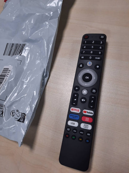 266877 - ALLIMITY Telekomandë Zëri e Përputhshme me TV PEAQ PTV24GH-5024C, PTV32GH-5023C, PTV32GF-5024C, PTV32GH-5024C, PTV32GQF-5024C, PTV40GF-5024C, PTV43AQU-5023C, PTV50AQU-5023C, PTV50GQU-5024C