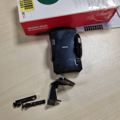 266884 - HAMA Mbajtëse telefoni për makinë Move, për telefona 4.5-9 cm, rrotullueshme 360°, e zezë