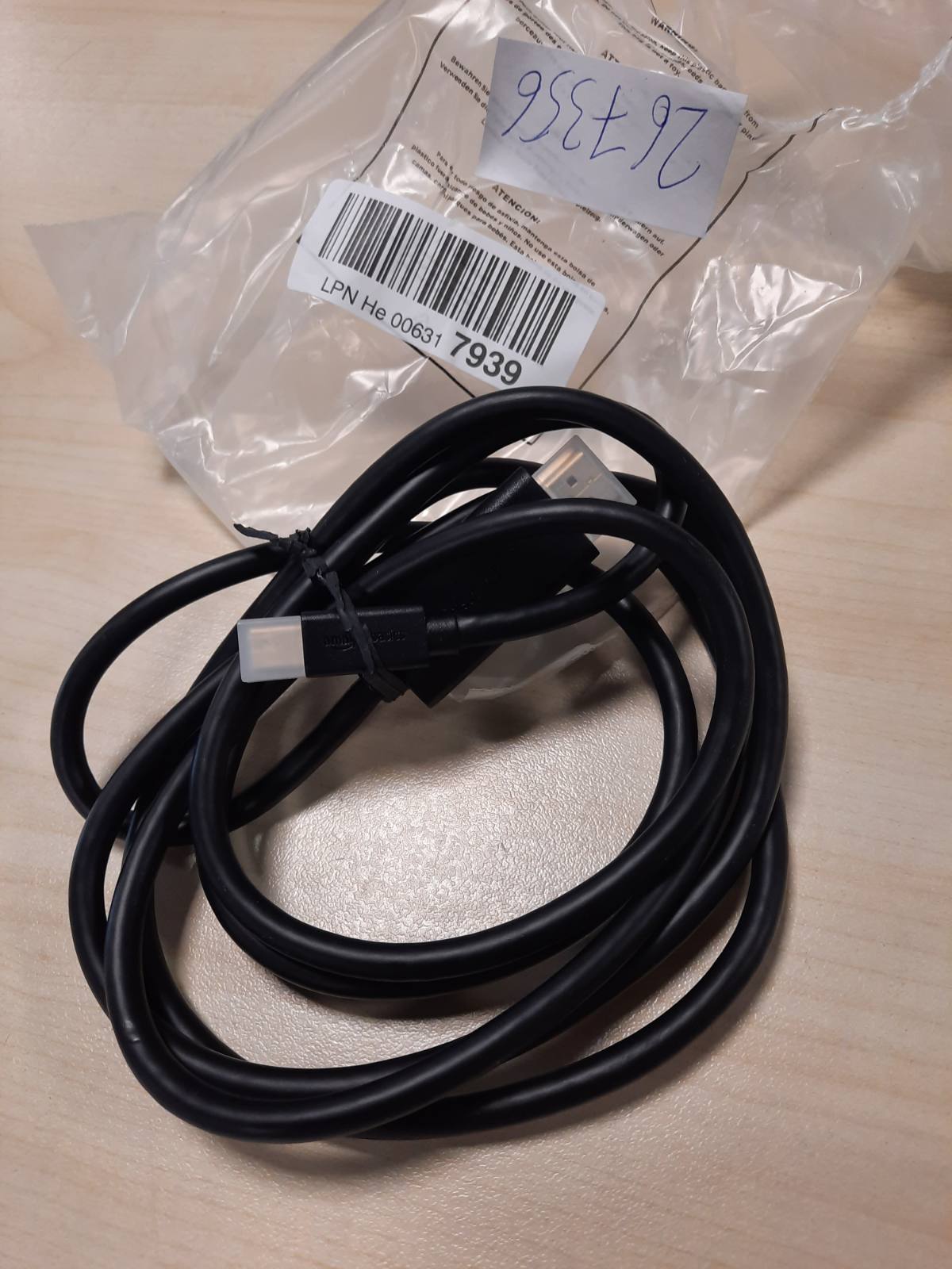 267356 - AMAZON BASICS Kabllo Mini DisplayPort në HDMI, 1.8 m, e zezë, mbështet audio dixhitale dhe rezolucion Full HD