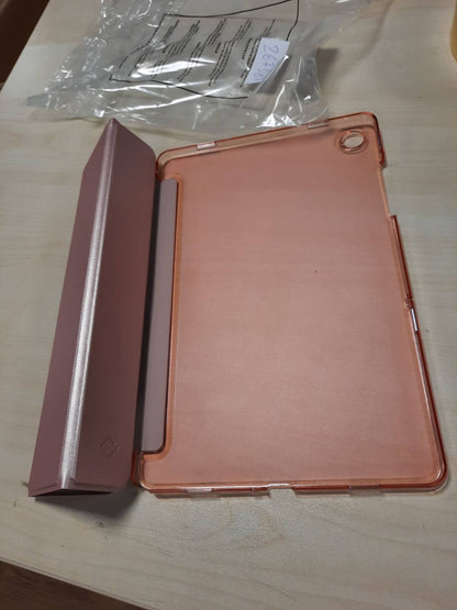 267381 - FINTIE Mbrojtëse për Samsung Galaxy Tab A9 Plus 11 inç 2023 (SM-X210/X216/X218), transparente, e hollë, ngjyrë ari rozë
