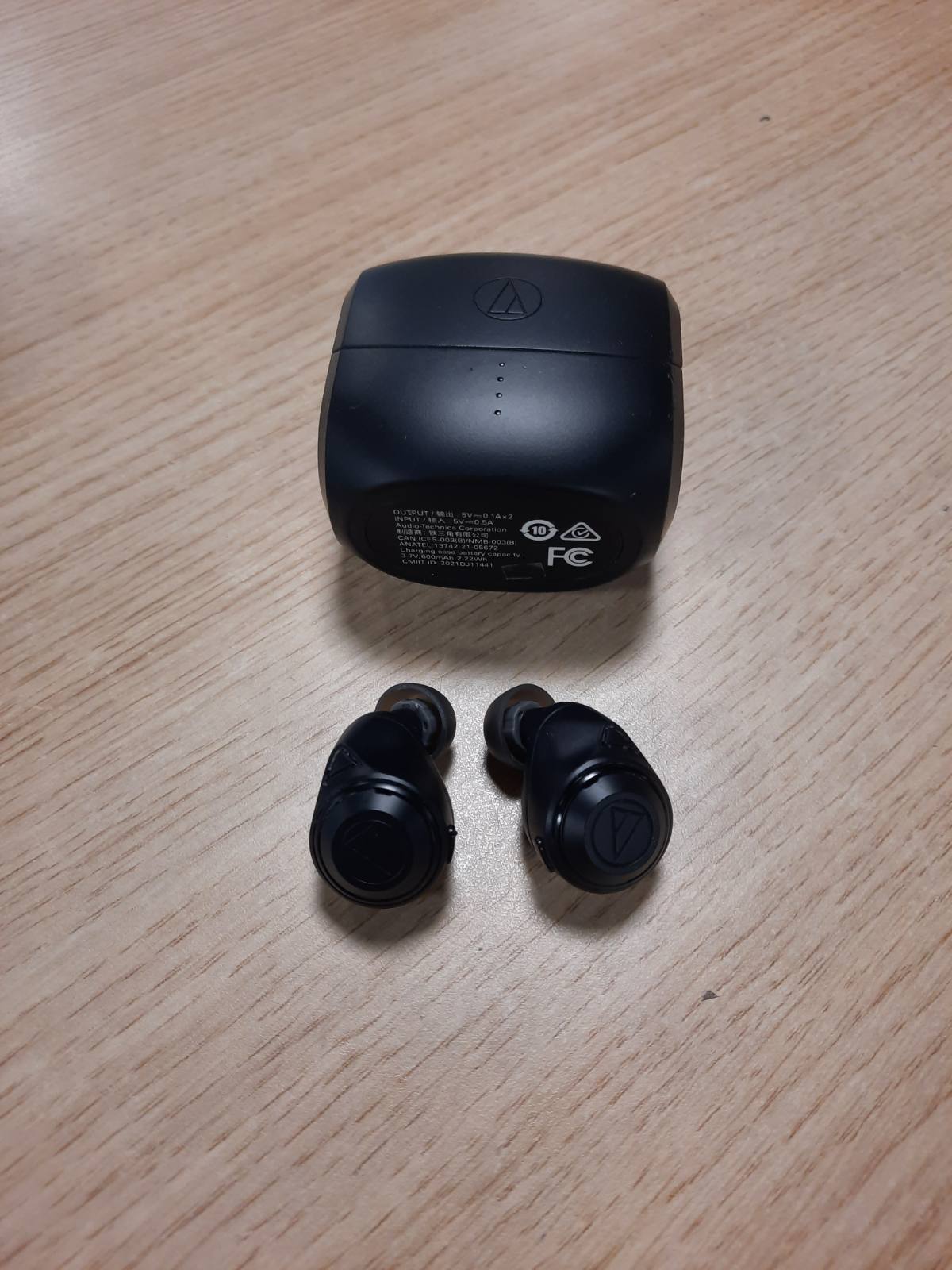 267605 - AUDIO-TECHNICA Kufje pa tel CKS50TW të zeza
