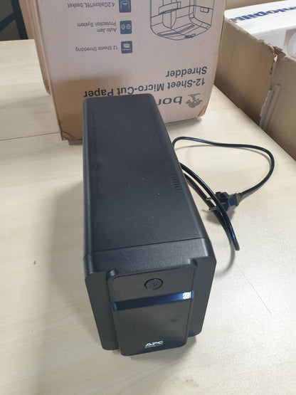 267690 - APC Back UPS BX – BX950MI-GR - Furnizim me energji të pandërprerë 950 VA, priza Schuko, rezervë baterie, mbrojtje nga mbingarkesa, bateri rezervë me AVR, funksion rezervimi të dhënash