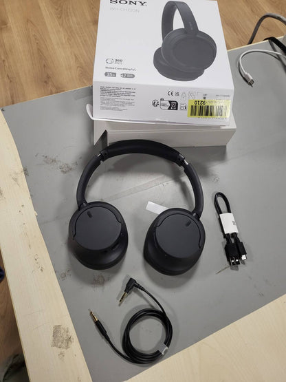 267696 - SONY WH-CH720N - Kufje pa tel Bluetooth me anulim zhurmash - Mikrofon i integruar - Jetëgjatësi baterie deri në 35 orë - Karikim i shpejtë - Ngjyra: e zezë