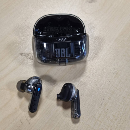 267716 - JBL TUNEBEAM GHOST 2, Kufje pa tel Bluetooth, Anulim zhurmash, Jetëgjatësi baterie 48 orë, Rezistencë ndaj ujit dhe pluhurit IP54, Lidhje me shumë pika, Ngjyra: Black Ghost