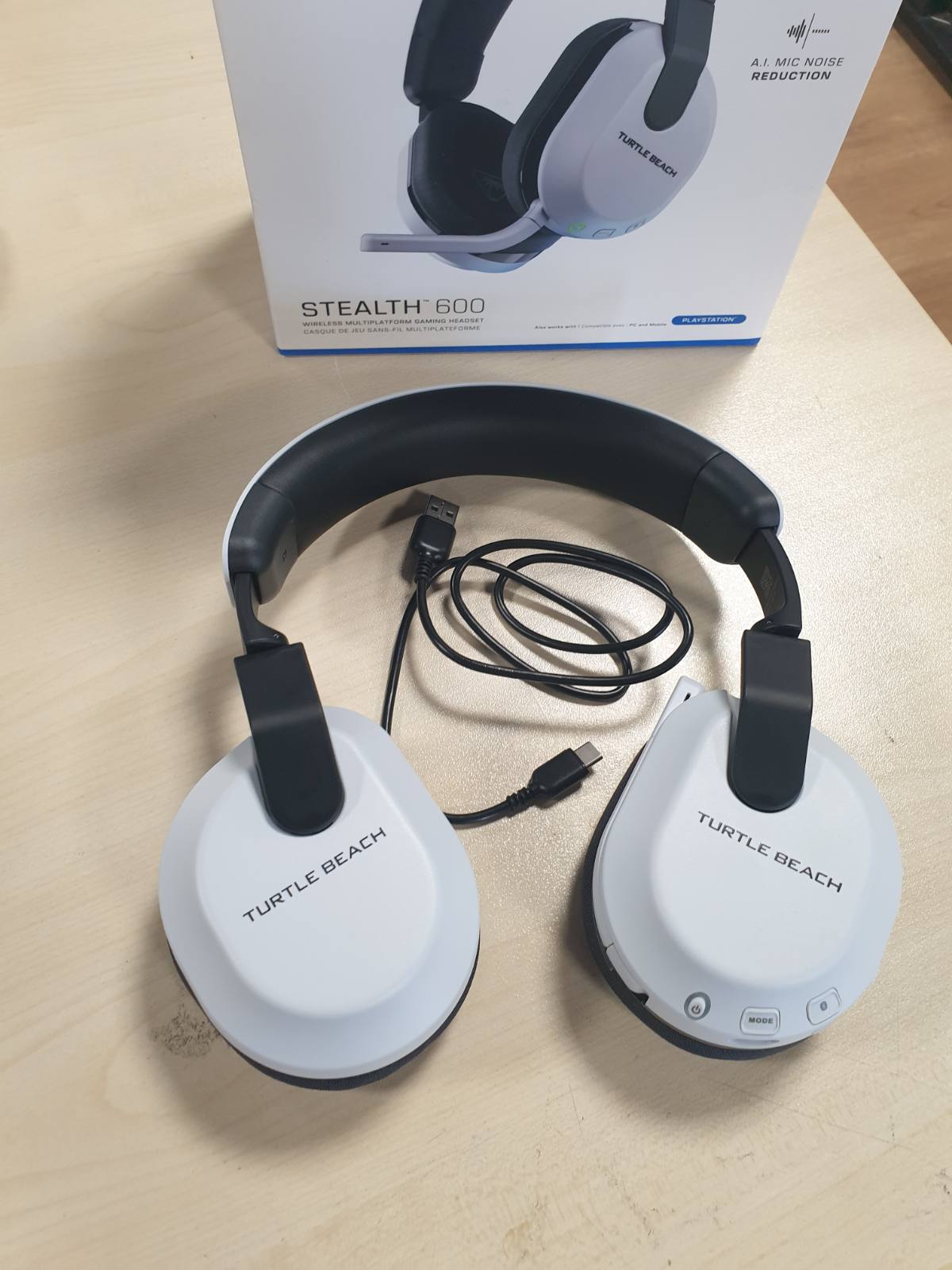 267751 - TURTLE BEACH Konsolë Stealth 600, Kufje Pa Tel për PlayStation, deri në 80 orë, Altoparlantë 50 mm, Bluetooth për PS5, PS4, PC