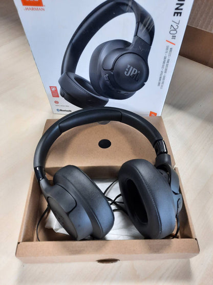 267796 - JBL KUFJE PA TEL TUNE 720BT, NGJYRA E ZEZË, BLUETOOTH 5.3, 76 ORË JETËGJATËSI BATERIE