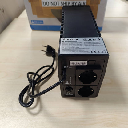 267901 - VULTECH Furnizim me energji të pandërprerë UPS650VA-Lite (Jashtë linje), i zi