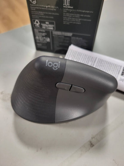 268031 - LOGITECH Maus ergonomik pa tel për dorën e majtë, Bluetooth, gri