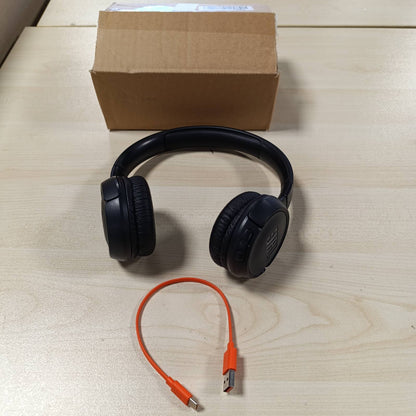 268114 - JBL Tune 510 BT – Kufje Bluetooth On-Ear – Të zeza – Kufje të palosshme – Jetëgjatësi e baterisë deri në 40 orë