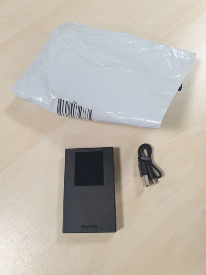 268143 - TENDA MF6 Bar WiFi me SIM CAT 4 150Mbps, Wi-Fi 6 AX300Mbps, Ekran LCD, Bateri e rikarikueshme, Portë USB-C