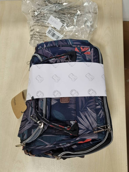 268160 - VANKEAN Çantë shpine për laptop për femra, 15.6 inç, e papërshkueshme nga uji, për shkollë, për kolegj/udhëtim, me lule