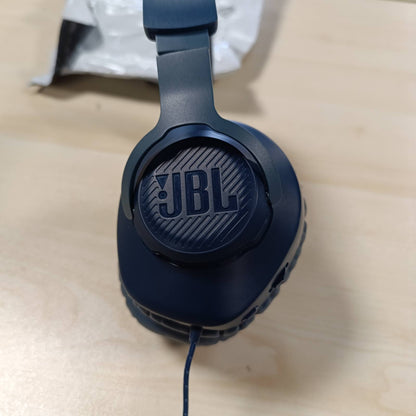 268234 - JBL Quantum 100 – Kufje për Lojëra me Tel dhe Mikrofon të Lëvizshëm – Ngjyra: Blu