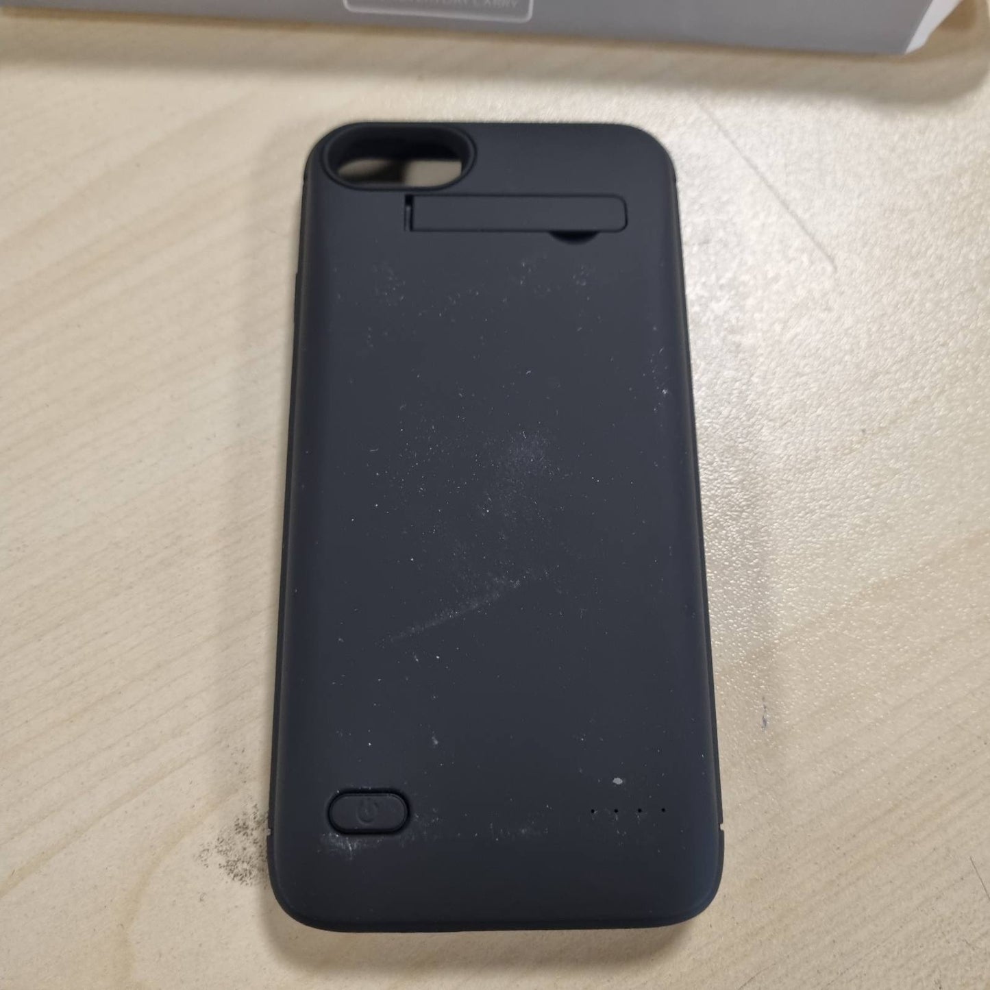 268269 - KUTIA E BATERISË SË INTELIGJENCË, e përshtatshme me iPhone 6-6S — 7-8 — SE, kapacitet 5200 mAh, bankë e rikarkueshme