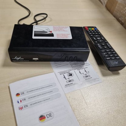 268465 - LEYF Marrës Dixhital 2809, Marrës Satelitor, HDTV, DVB-S/S2, HDMI, SCART, 2X USB 2.0, Full HD 1080p