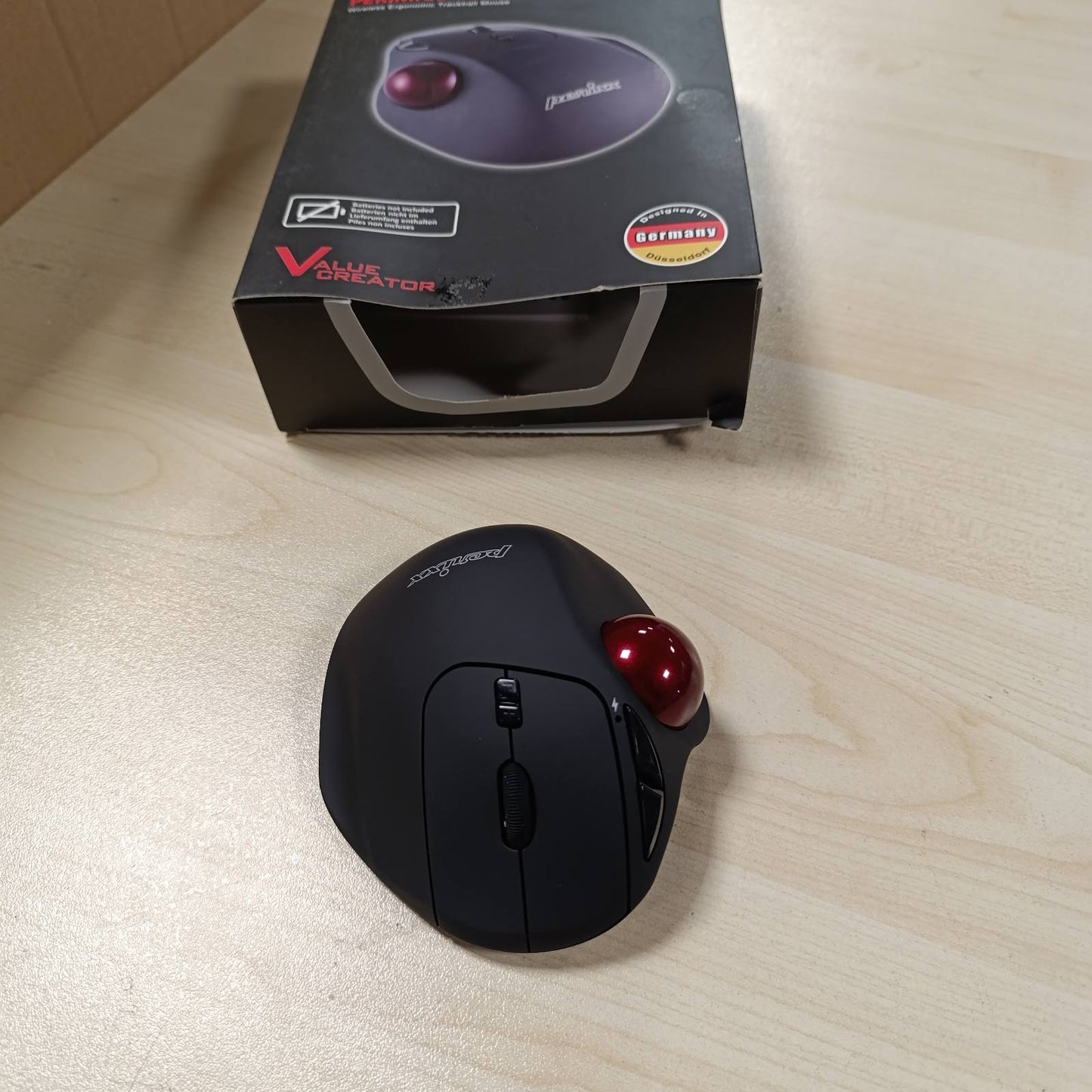 268517 - PERIXX Maus pa tel i programueshëm me trackball PERIMICE-717 - Trackball 34 mm - 400/1000 DPI - 7 butona (5 të programueshëm)