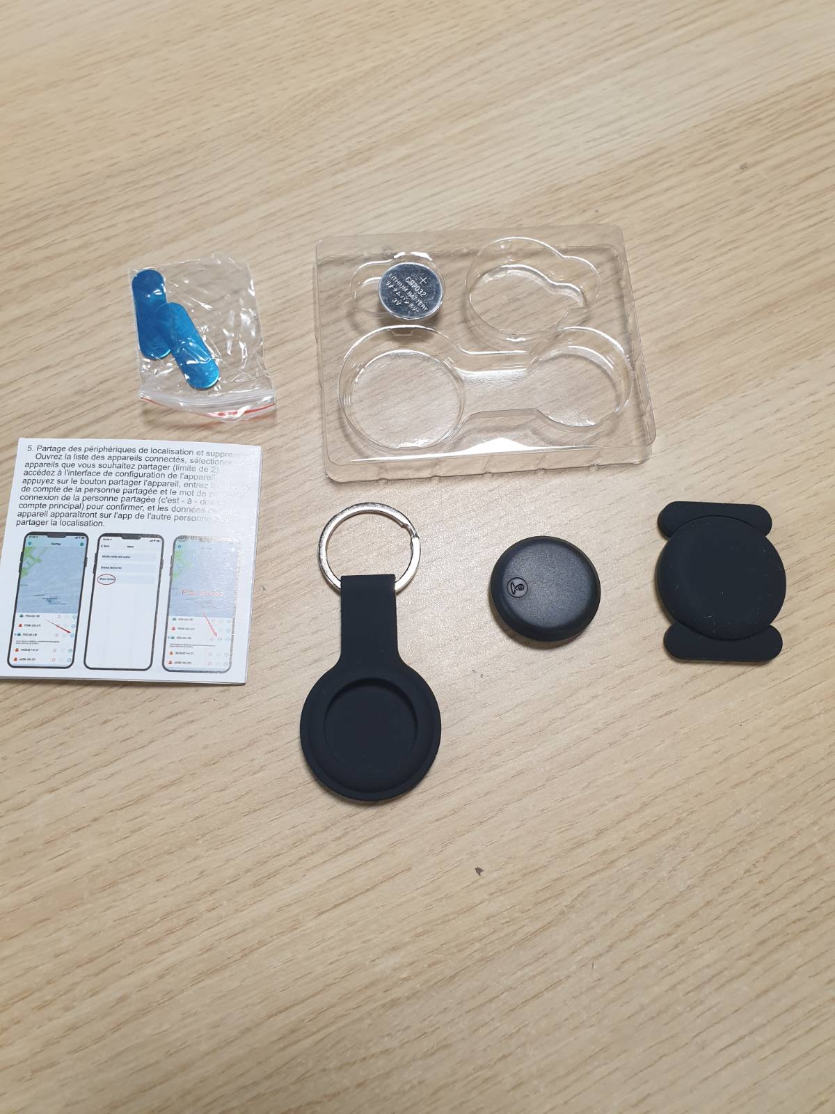 268593 - Gjurmues GPS për Makina, Gjurmues Magnetik, i Kompatibil me iOS dhe Android, pa Abonim ose Kartë SIM, për Valixhe/Portofole/Çelësa