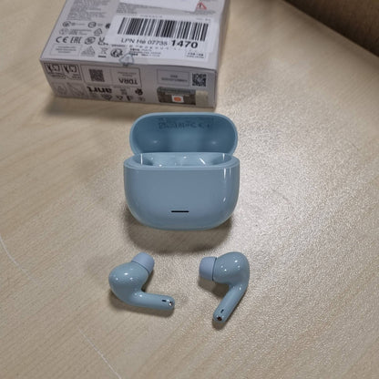 268606 - XIAOMI Redmi Buds 8 Lite: kufje TWS në vesh me anulim zhurmash deri në 42 dB, altoparlantë 12.4 mm, jetëgjatësi baterie deri në 36 orë, Bluetooth 5.4, Blu