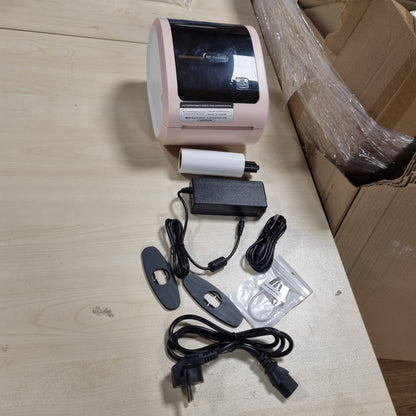 268857 - PRINTER ETIKETASH BLUETOOTH DHL OMEZIZY, D520BT 4X6, PRINTER TERMIK PËR PAKETA TRANSPORTI, I PAJTUESHËM ME DHL, EBAY, AMAZON, ETSY, WISH, SHOPIFY