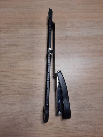 268916 - MARLIN Kapëse me krah të gjatë Rapesco 1464 Germ-Savvy Antibakteriale me 5000 kapëse x 26/6 mm, kapacitet kapëseje 25 fletësh, e zezë