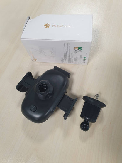 269029 - MIRACASE - Mbajtëse Telefoni për Makinë [Grenx i Fortë Metalik] me Ventilim, Rrotullim 360° dhe Funksionim me Një Dorë, për Telefona 4.0''-7.0''