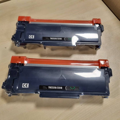 269070 - LxTek Kartush zëvendësues toneri për Brother TN2320, TN-2310, paketë me 2 ngjyra