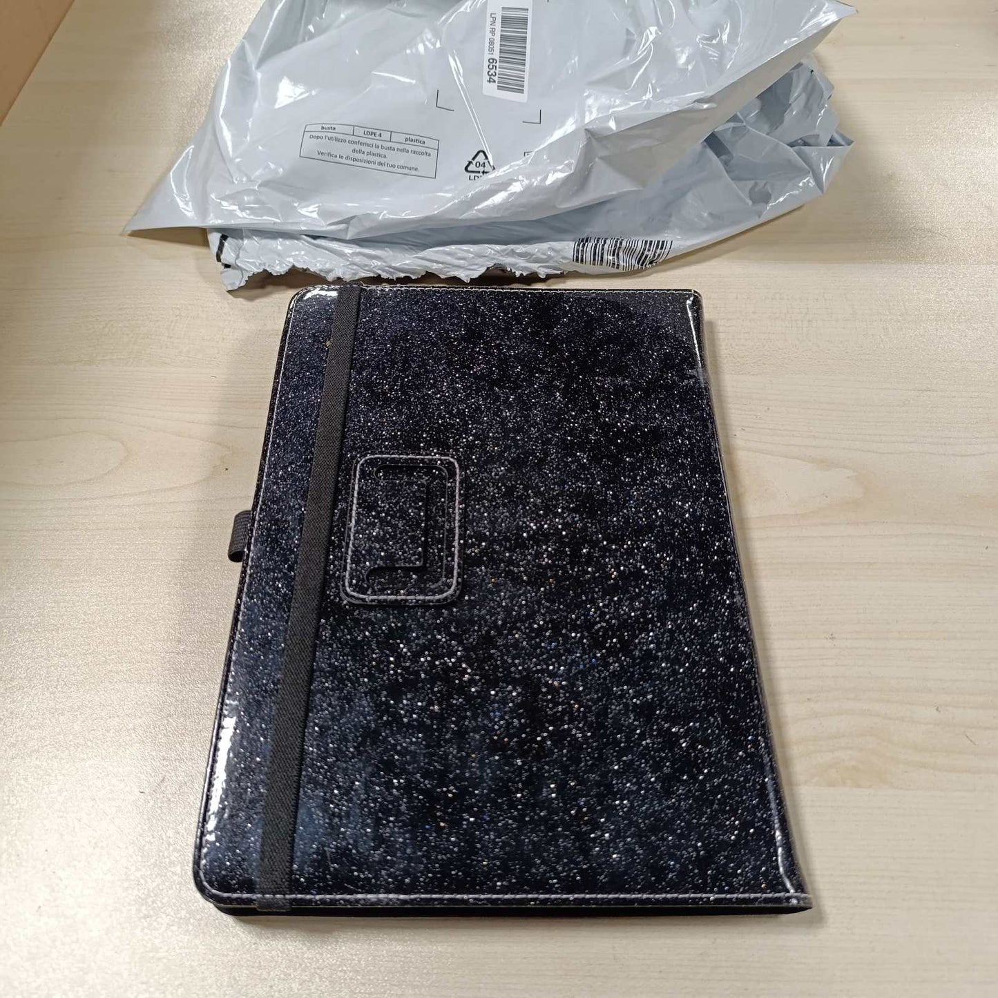 269119 - TiMOVO Mbështjellëse universale për tablet Android 10.1 inç, e zezë me shkëlqim, e lehtë dhe e palosshme