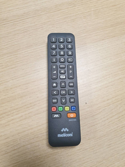 269193 - MELICONI Telekomanda Universale Easytel TV+ për kontrollimin e funksioneve bazë të Smart TV-ve