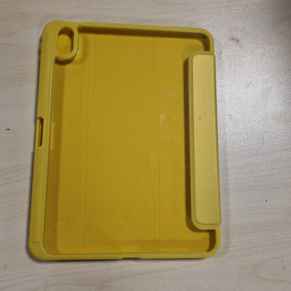 269260 - PROCASE Mbështjellëse për iPad 11 inç (A16) 2025, iPad i gjeneratës së 10-të 10.9 inç në vitin 2022, Mbështjellëse e re e përmirësuar me mbajtëse stilolapsi, Mbulesë mbrojtëse kundër rënies - e verdhë