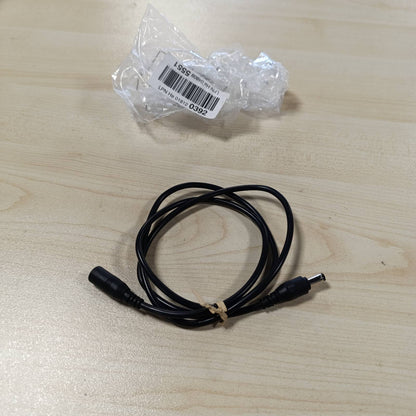 269298 - Kabllo Zgjatues DC në Linjë, 5.5 x 2.5 mm, e Zezë, 2 m
