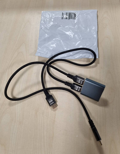 269305 - Ndarës HDMI GANA, Ndërrues HDMI 4K 2 në 1 Dalje, Ndërrues alumini