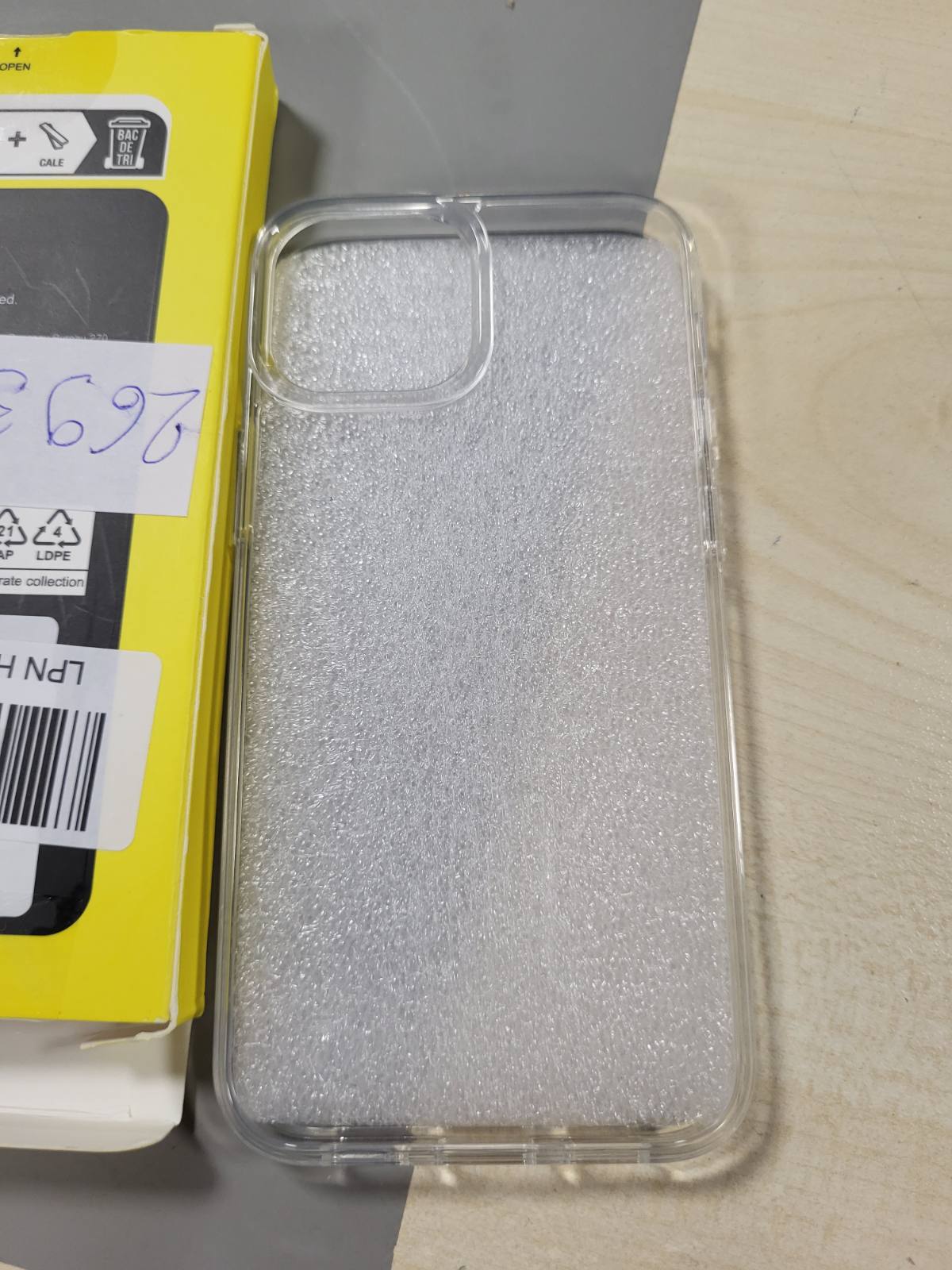 269395 - JETech Mbrojtëse për iPhone 13 Mini 5.4 inç, Mbrojtëse Telefoni kundër Zverdhjes dhe Goditjeve, Mbrojtëse Transparente kundër Gërvishtjeve