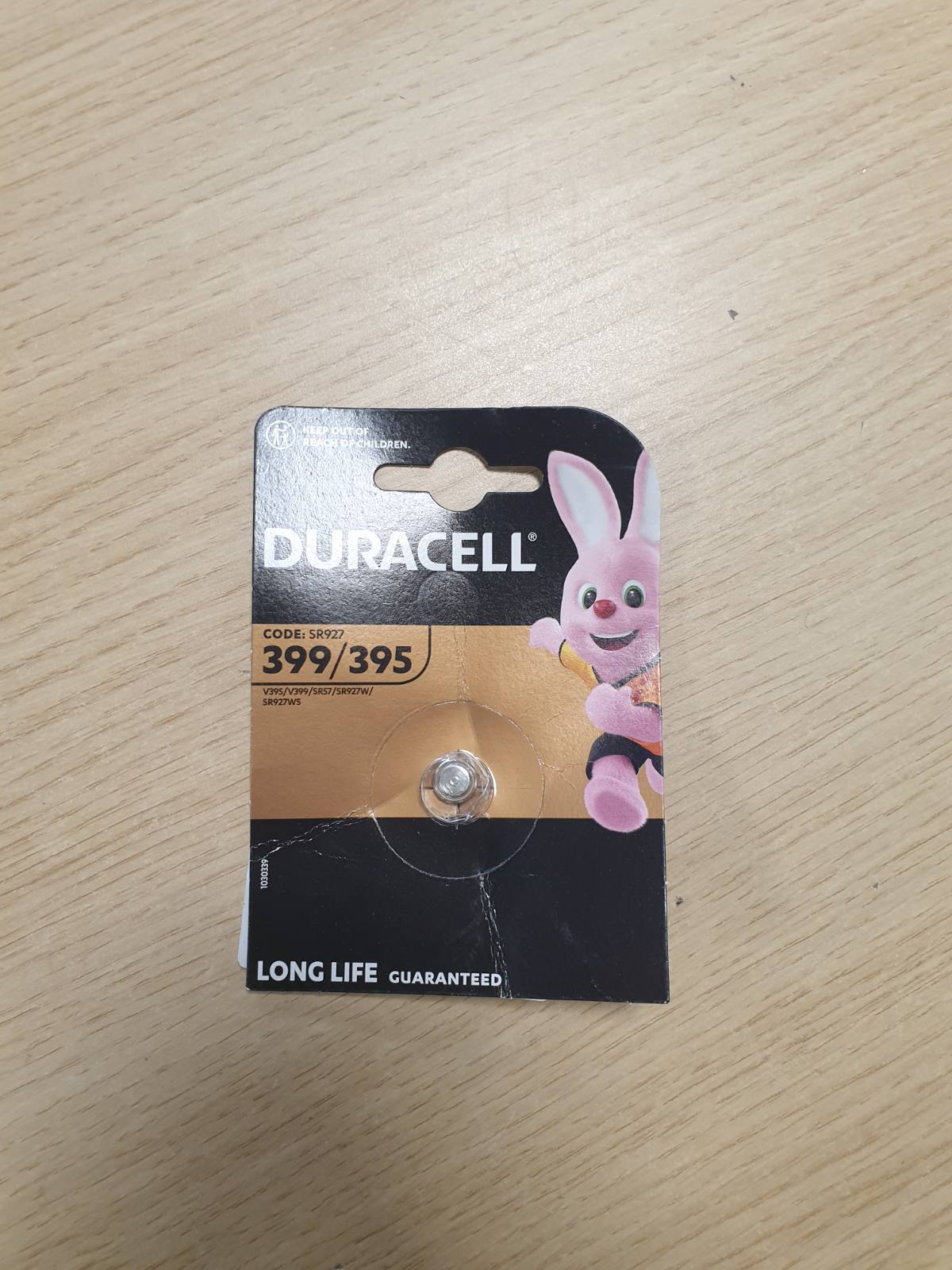 269522 - DURACELL Bateria e orës SR57, paketa e parë, 068278, argjendi, 1 njësi (pako me 1)
