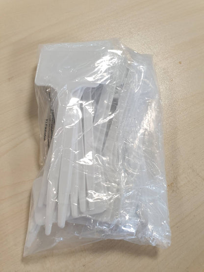 269627 - COM-FOUR Etiketa Bimësh 50x me Shënues me Dy Maja - Etiketa Ngjitëse 15 cm për Brenda, Ballkon, Kopsht - Shënues Bimësh për Etiketim - Shënues Fidanësh për Shtretër, Vazo Bimësh