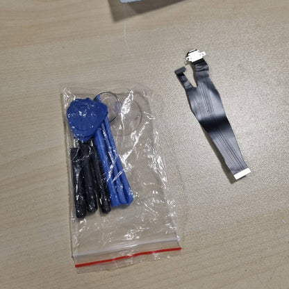 269631 - RONGZY Kabllo fleksibël për lidhësin e karikimit, i pajtueshëm me lidhësin zëvendësues të dokut USB për Huawei P20 Pro CLT-L29C, me mjete