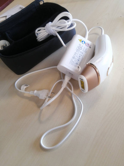 271006 - BRAUN Depilator me dritë të pulsuar Silk Expert Pro 5, për gratë, Alternativë ndaj depilimit me lazer, me kuti, 2 koka, PL5140