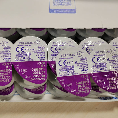 271172 - PRECISION 1 Lente kontakti ditore, 90 lente, BC 8.3 mm, DIA 14.2 mm, +3.00 dioptri
