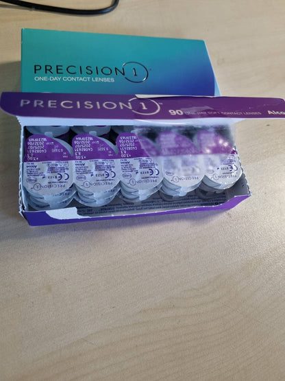 271173 - PRECISION 1 Lente kontakti ditore, 90 lente, BC 8.3 mm, DIA 14.2 mm, +3.00 dioptri