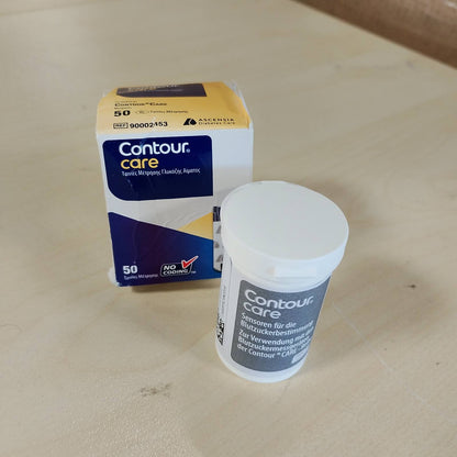 271207 - Contour Care Shirita Testimi me 50 copë për Përcaktimin e Glukozës në Gjak