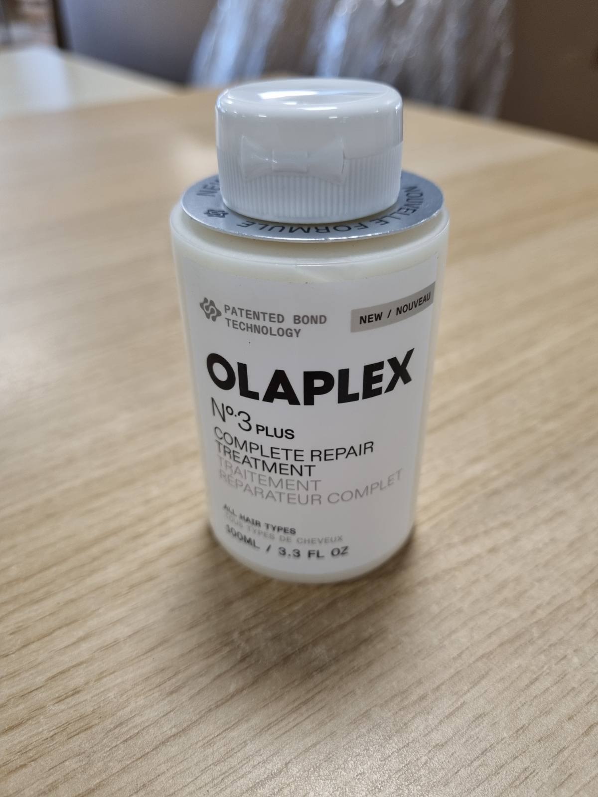 271372 - OLAPLEX N°.3PLUS Trajtim i plotë riparimi, 100 ml, para shamposjes, riparon dëmtimet, 3 minuta, 3 herë më i fortë, 3 herë më i butë
