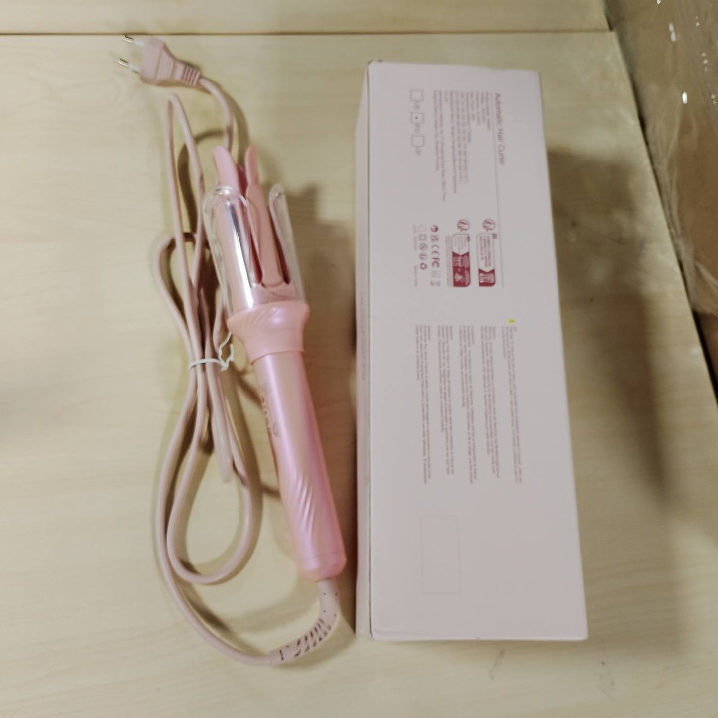 271374 - ARASYLEON Hekur Automatik Kaçurrelash me PTC, Fuçi 28mm/32mm/40mm, Ngrohje e Shpejtë 30s, 12 Cilësime Temperature, Ekran LCD