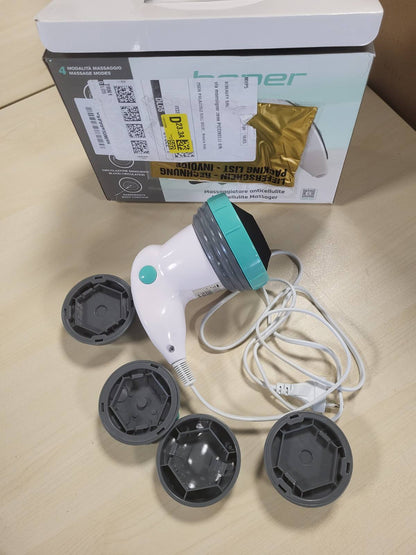271447 - BEPER Masazhues Anti-Celulit 40.500, 4-në-1, Masazh me Infra të Kuqe, Fuqi e Rregullueshme, 25 W
