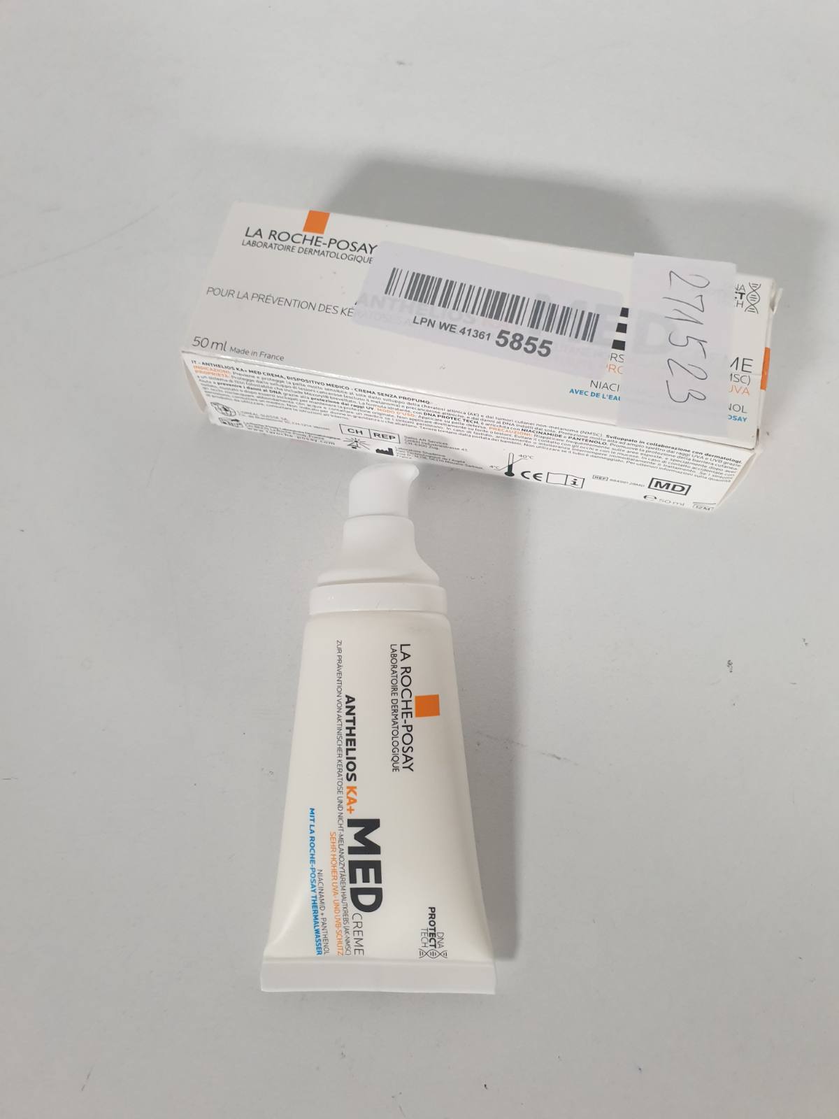 271523 - La Roche-Posay Anthelios KA+ MED, Krem mbrojtës nga dielli, 50 ml